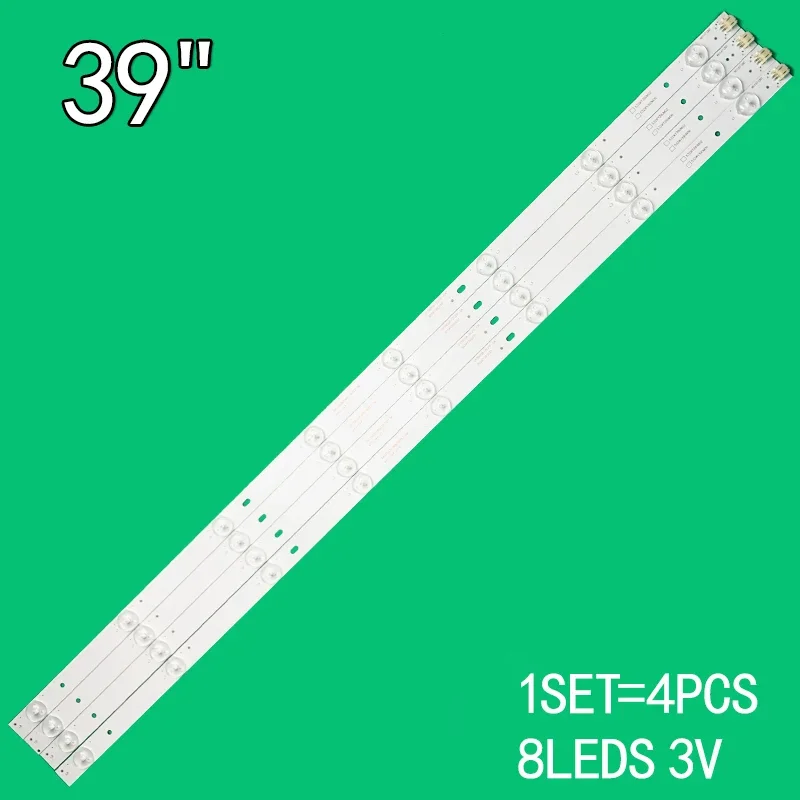 For 39-inch 8-lamp OY39D08-ZC21F-04 OY39DO8-ZC14F-04 LED-39B350 39B700S 303WY390037 303WY39033 LE39D71 LE39F51S backlight strip