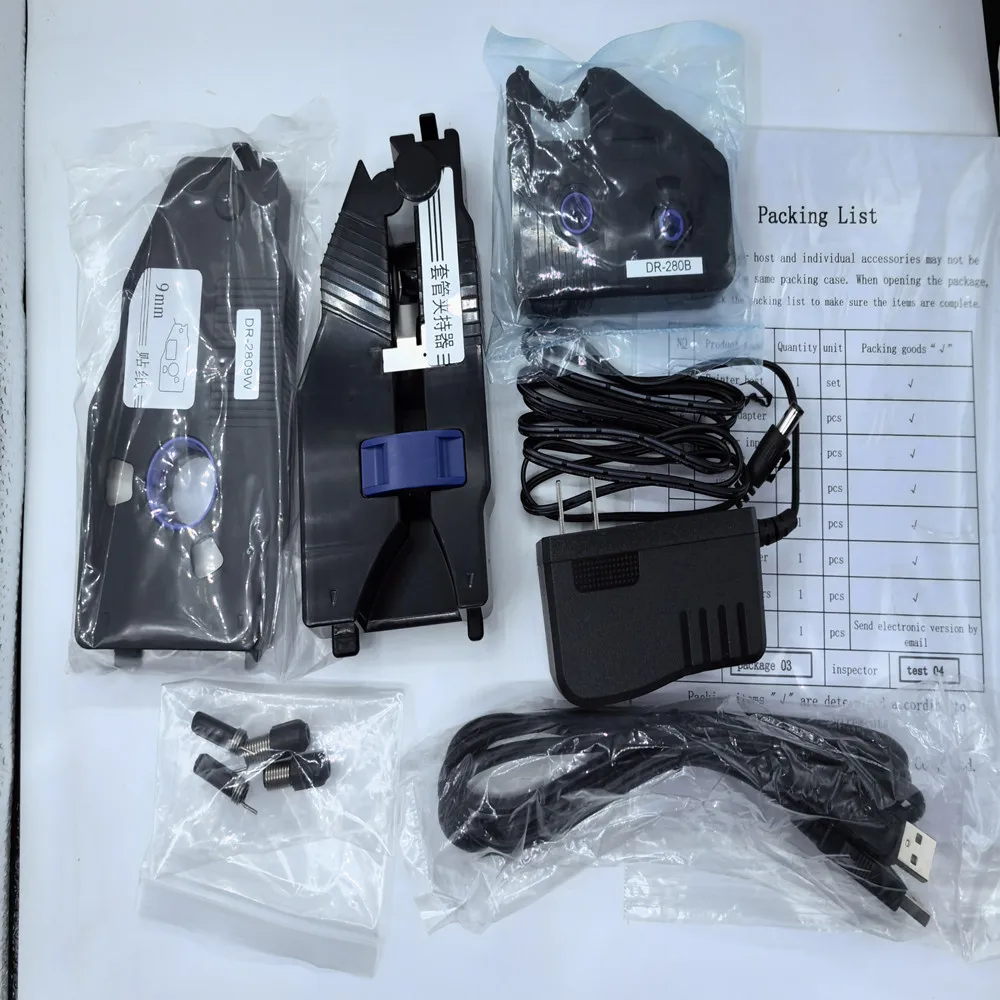 NEW Pvc Tube Heat Shrink Tubing cable marker ID printer cable marking machine Tube Printer Wire marker ferrule printing machin