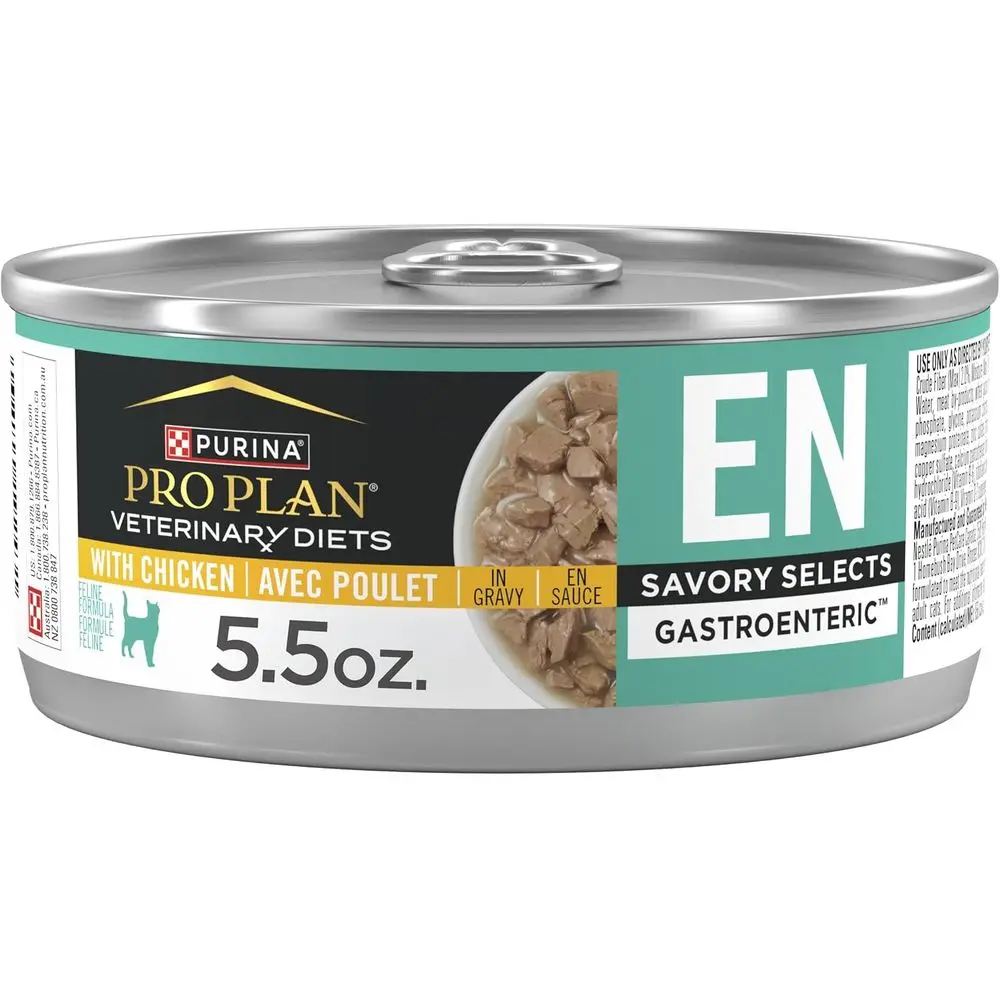 

Влажный корм для кошек Ina EN Gastroenteric Eline Formula Savory Selects в соусе с курицей - (упаковка 24 шт.) 5,5 унций. Консервы