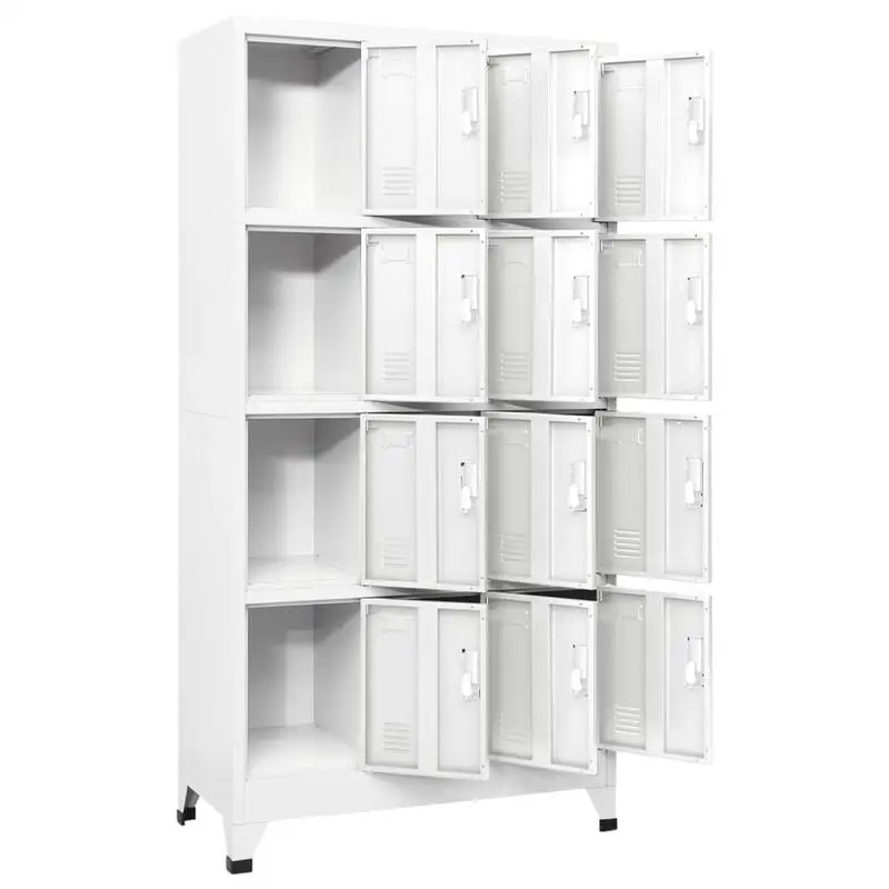 

Locker Cabinet with 12 Compartments 35.4"x17.7"x70.9"