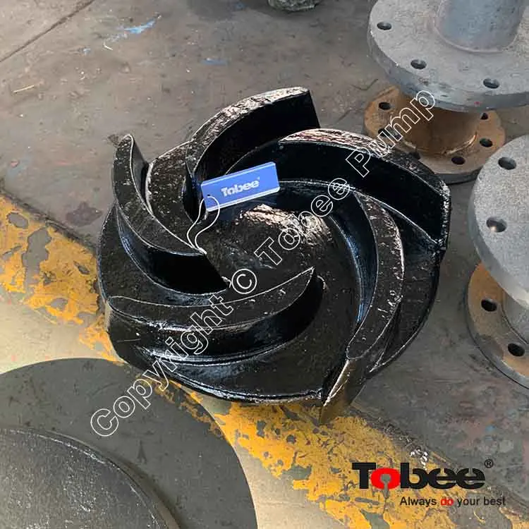 TP100RV Cantilever resistant sump slurry pump Impeller SP10206T05 electrical pump for chemical