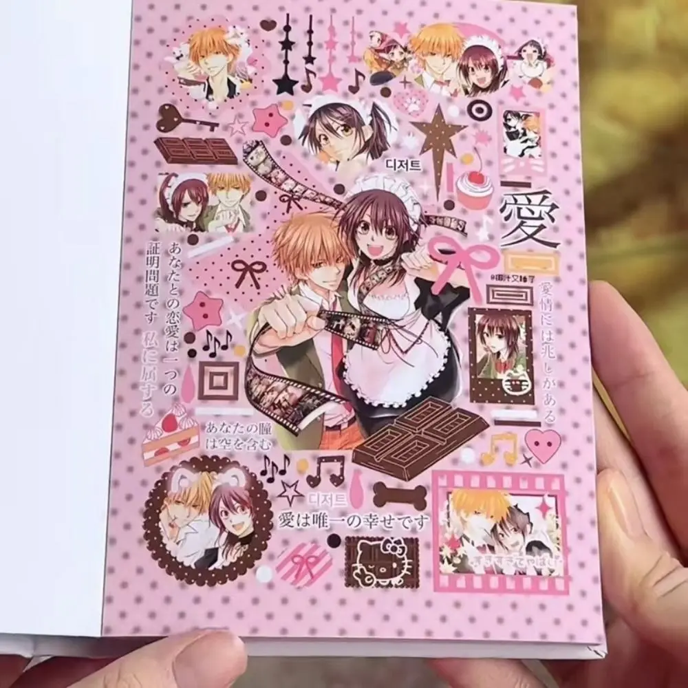 

New Japanese Style Sticker Book DIY Pink Diary Sticker Gift Cartoon Scrapbook Sticker Stationery Supplies