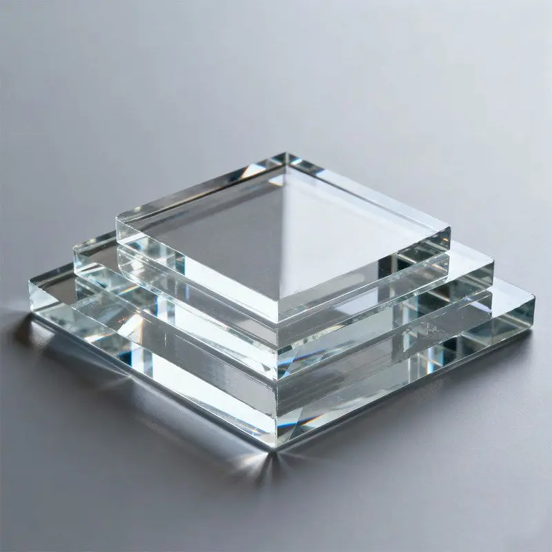 Base de présentation en acrylique transparent pour figurines, colonnes, cubes, accessoire de photographie, support en PMMA, bloc acrylique, présentoir décoratif.
