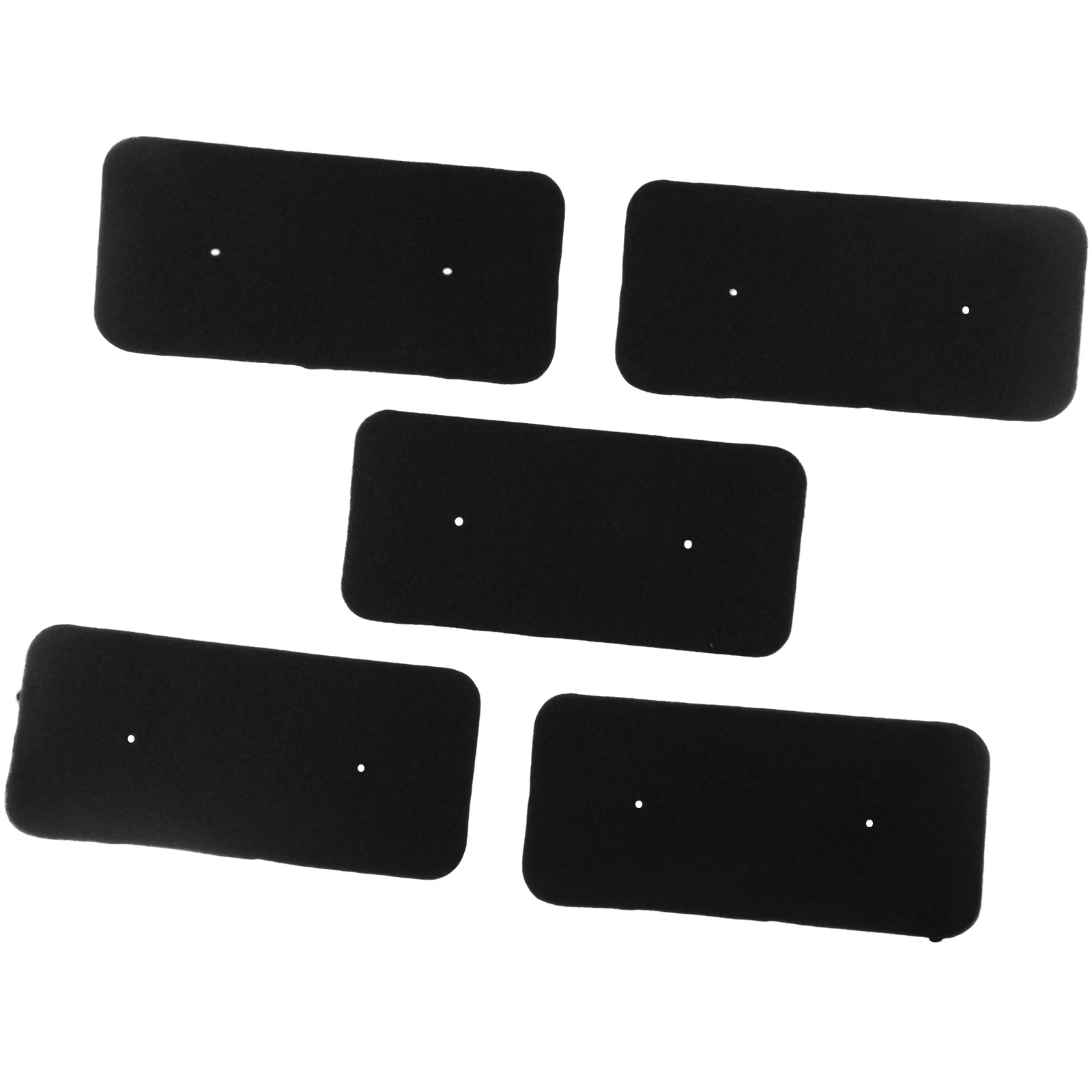 5pc Black Washable Sponge Filter Household Cleaning Tools Accessories Vacuum Cleaner Replacement Accessories 40006731