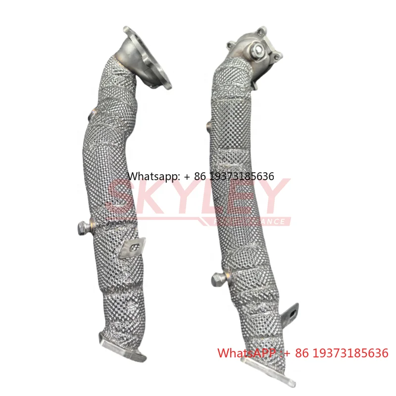 

Downpipe for Audi S6 S7 Rs6 Rs7 A8 S8 C7 C7.5 4.0t TFSI 2013~2018 Downpipe