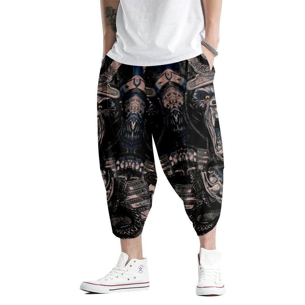 

Fashion Harajuku Loose Pants Streetwear Men's Harem Pants Hip Hop Casual Joggers Trousers