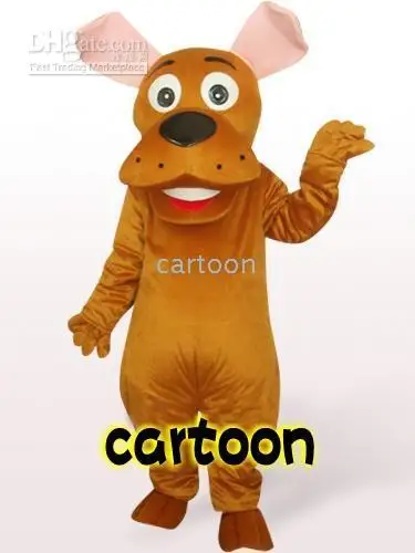 New Brown Dog Mascot Costume Halloween Christmas Dress Full Body Props Outfit Mascot Costume