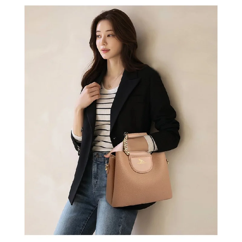 

Ladies Crossbody-Bag Made Of Glen-Printed Leather Featuring Breathable Trendy Tallinn High-End Commuter Spacious Soft Style​