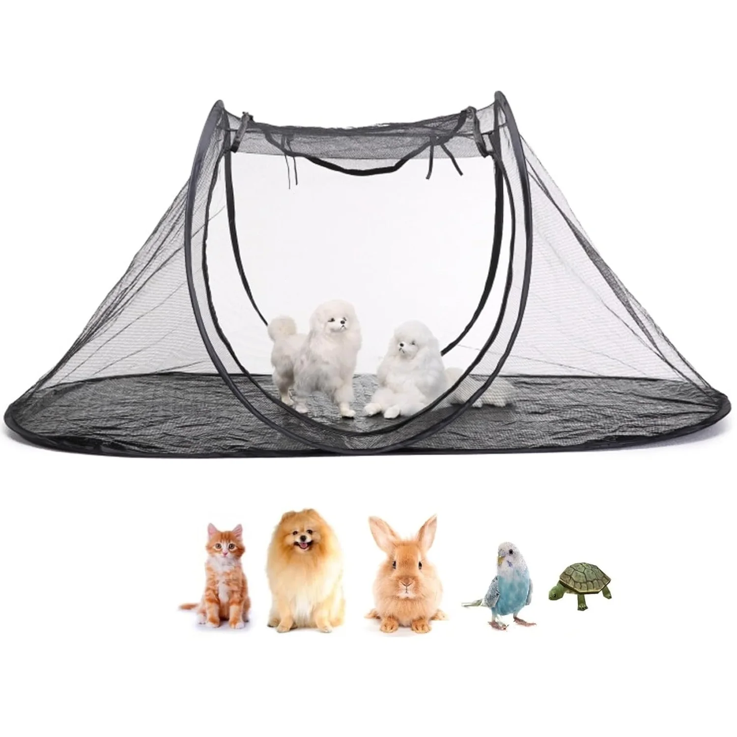

Палатка для кошек на открытом воздухе, палатка для домашних животных, подходящая для кошек, собак, домашний манеж для мелких животных, портативная палатка для упражнений с сумкой для переноски