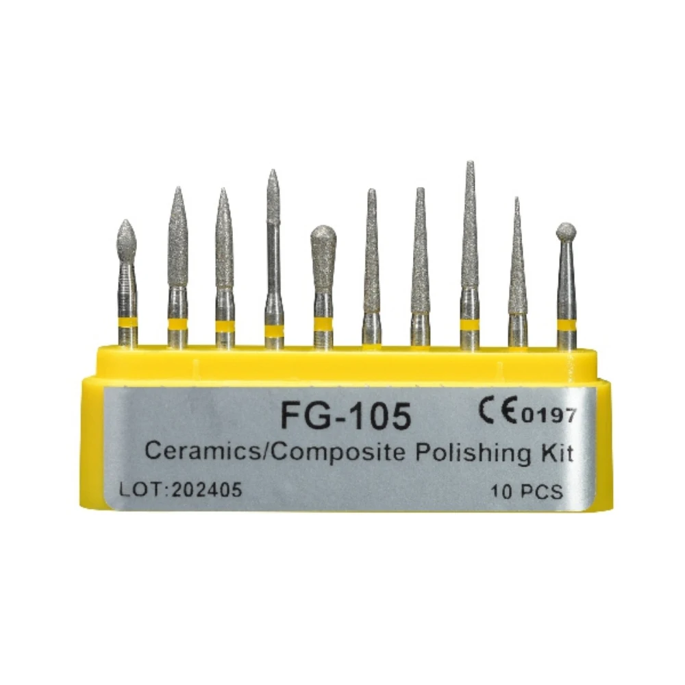 Dental Diamant FG Bohrer Bohrer Set Zahnarzt High Speed Handstück Polieren Zähne Bleaching Werkzeuge Kit Zahnmedizin Ausrüstung – Detail 5
