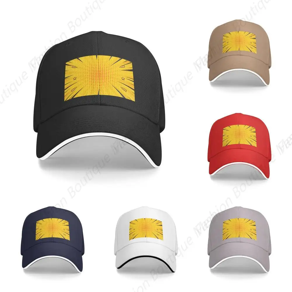 

Hot-Selling Abstract Clouds Printing Hat Sandwich Caps Peaked Caps Trucker Hat Men Women Outdoor Sport Travel Sun Visor