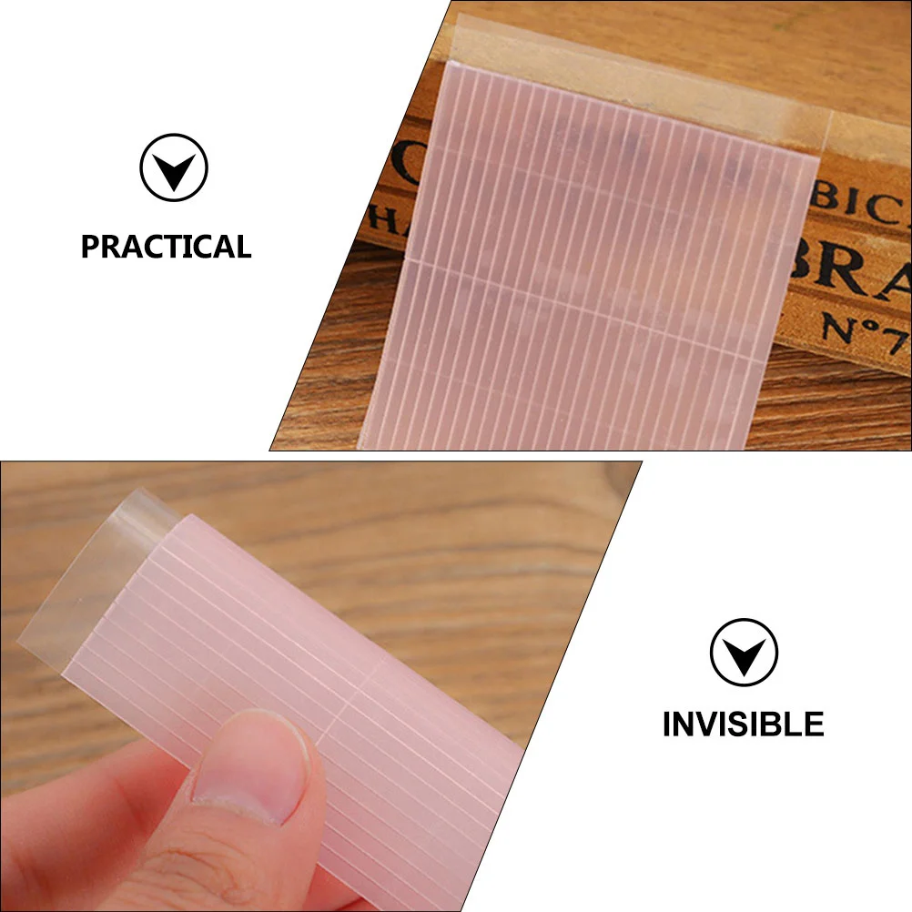 Autocollants invisibles pour paupières, 250 pièces, bande Double paupière, bandes de levage des yeux d'aspect naturel, Application facile pour les paupières simples, plis profonds