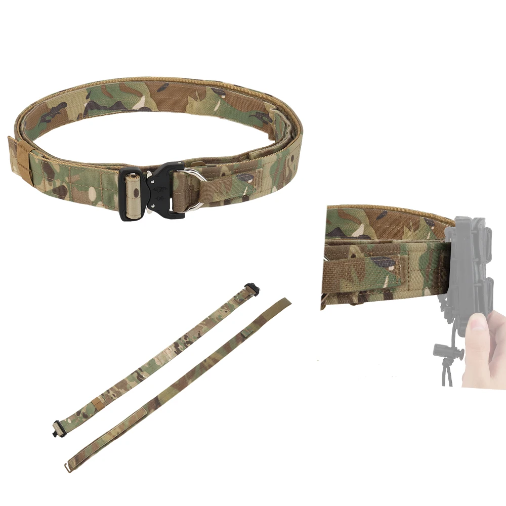 Quick Response Waistband Nylon Training Outdoor CS Contact MOLLE Belt Waist