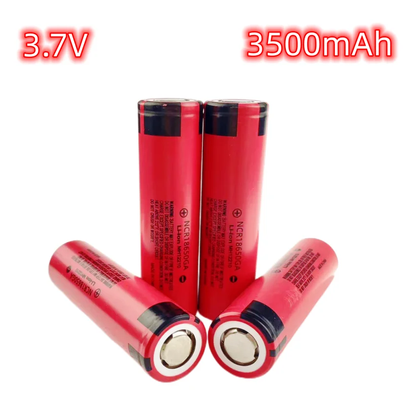 3.7V 18650 3500mAh Llithium-Ion NCR18650GA Rechargeable Multifunctional Battery+Charger