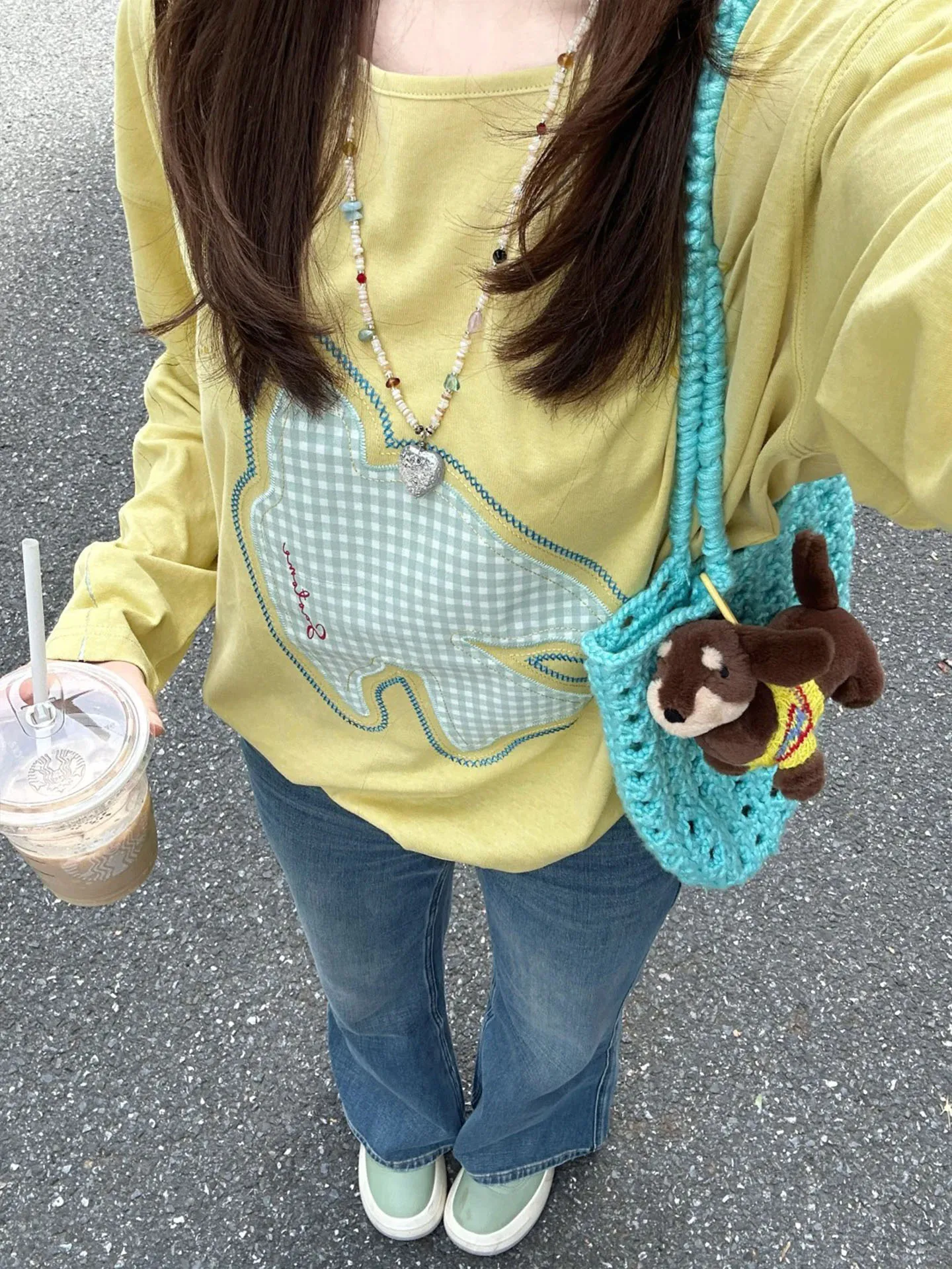 

Футболки с длинными рукавами на молнии, женские весенние футболки со шнуровкой и тонкой талией, городская женская литературная художественная элегантная женская многослойная футболка с тонкими рукавами