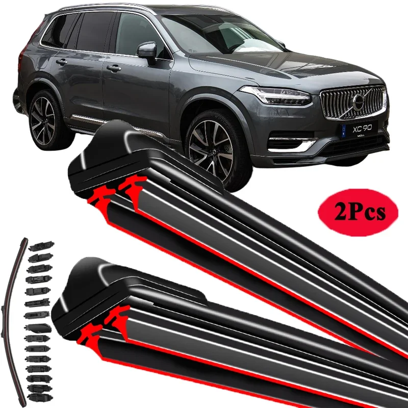

For Volvo XC90 2002-2024 Car Windshield Wiper Blade Front Windscreen Brushes Washer Accessories Window Cleaning Replacement