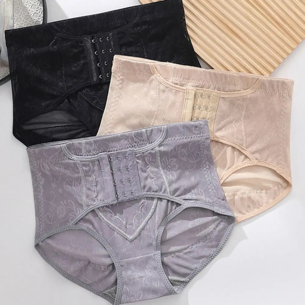 레이스 플라워 산후 보정 속옷 쉐이프웨어 허리 트레이너 힙업 팬티 복부 보정 심리스 속옷