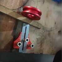 Table Saw Inverted Roller Fast Cutting Efficient Limit Support Woodworking Worktable Cutting Pressing and Feeding Auxiliary Tool