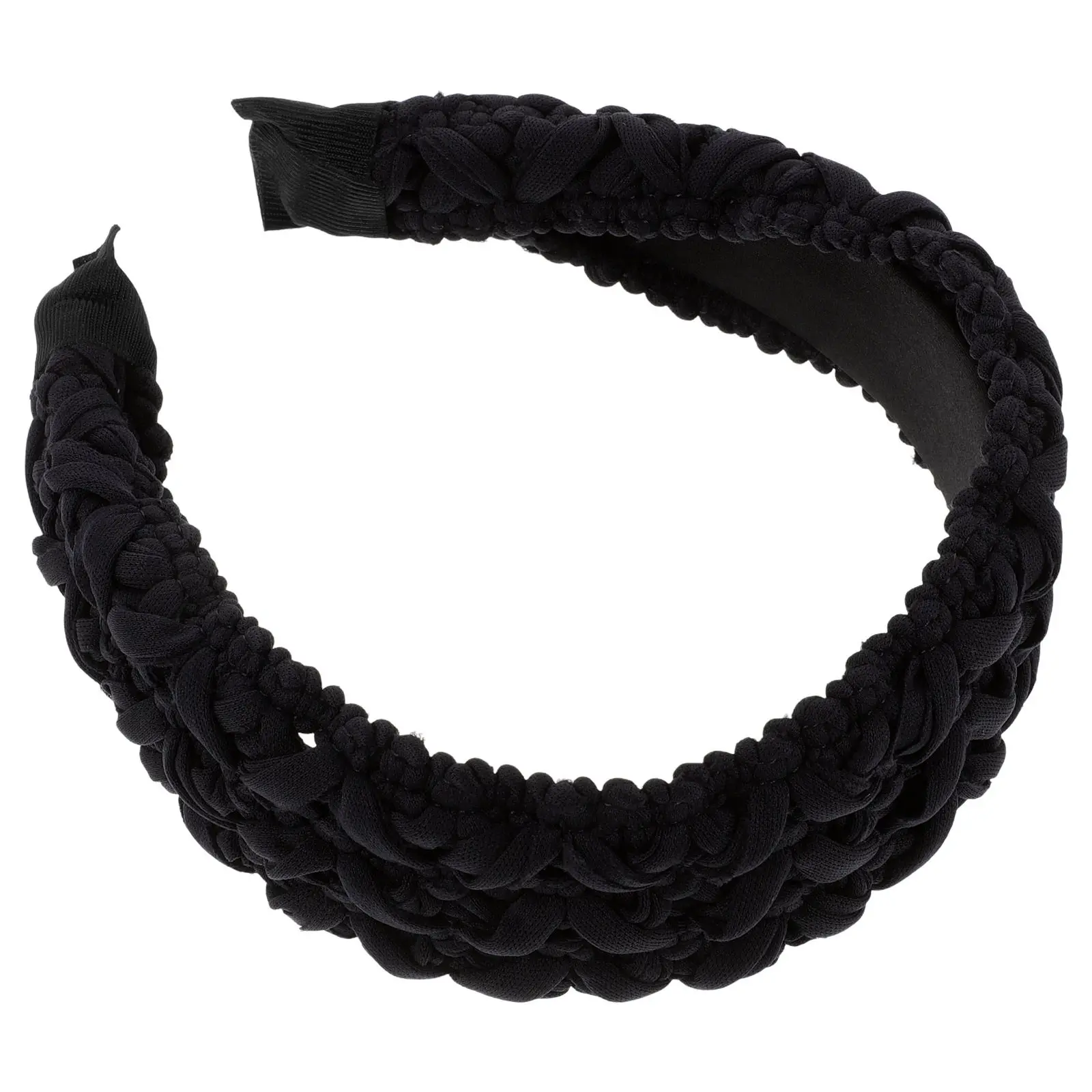

Braided Twist Braid Headband Wide Vintage Hairband Boho Floral Knotted Headband Spa Workout Face Washing Hair Accessory