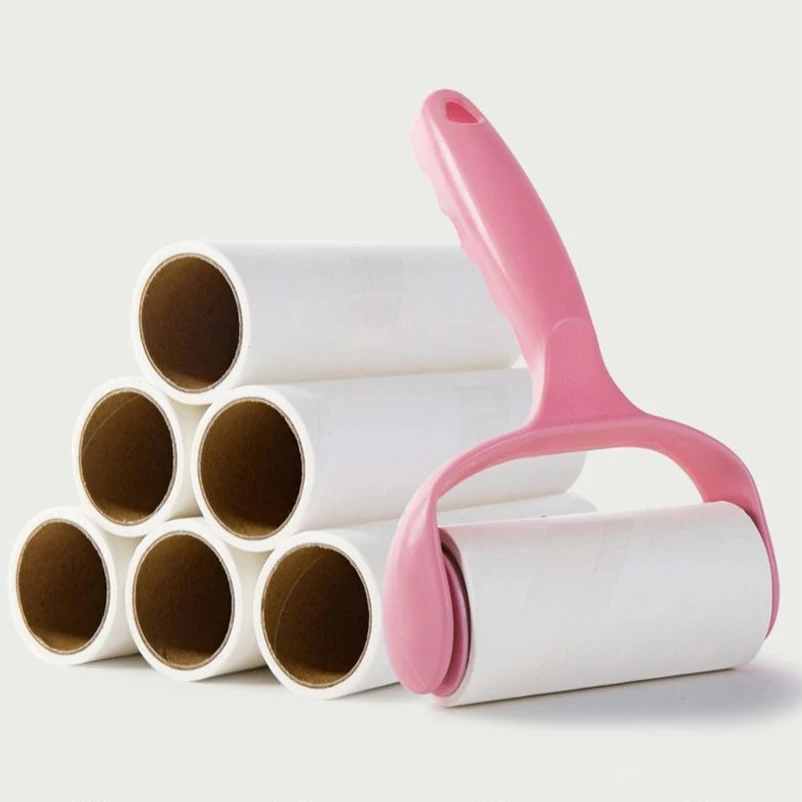 Home sticky paper roller lint remover Removable sofa clothing dust removal brush Pet cleaning supplies - Detail 1