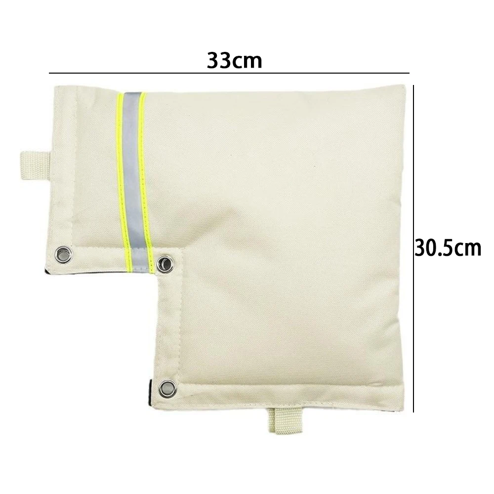 Insulated Outdoor Cover for Backflow Preventer Pipes Protecting Irrigation Equipment from Ice and Freezing Weather