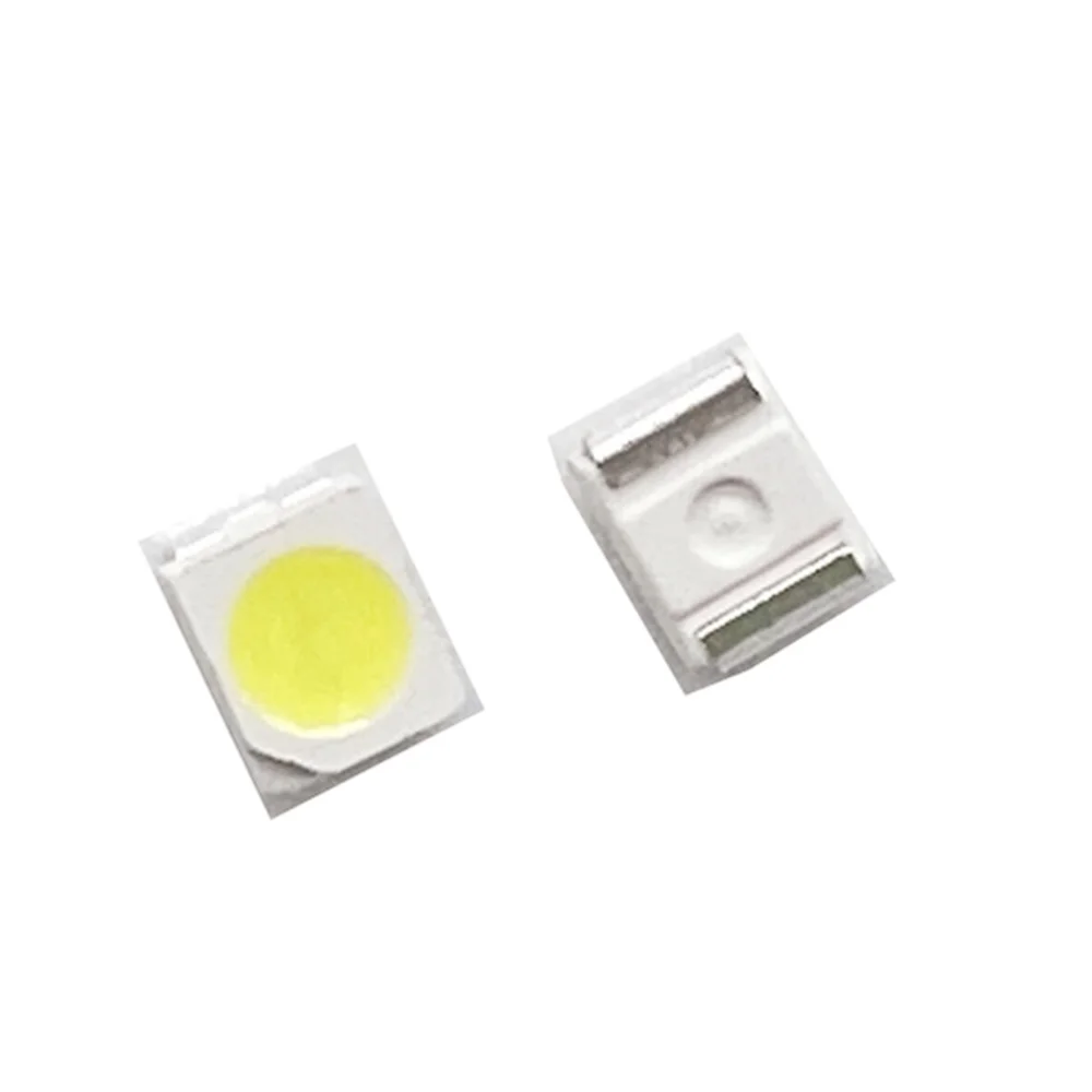 200PCS/LOT 1210 white 3528 SMD LED bright white light-emitting diodes 5000-7000k 6-7lm 2000-2200mcd 2.8-3.6v 3528 Cool white