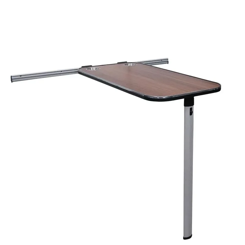 Hot Selling Lightweight Modern Wall-Mounted Folding Wooden Table RV Interior Accessory for MPV Cars and Camper Van