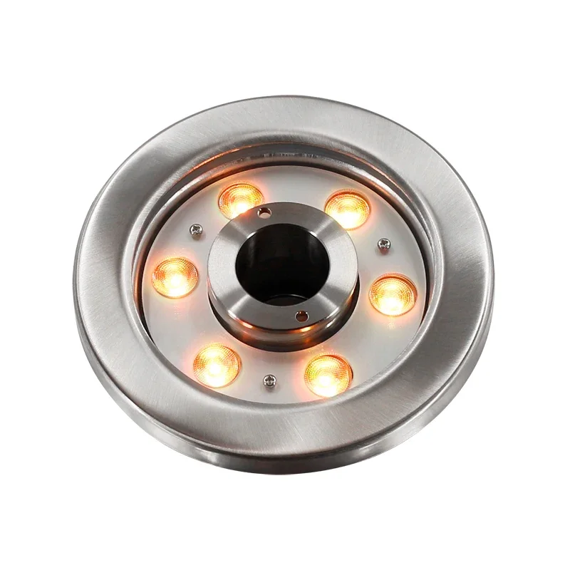Stainless Steel 304SS Factory Price  color changing rgb 3in1/ rgbw 4in1 underwater IP68 led water fountain lighting