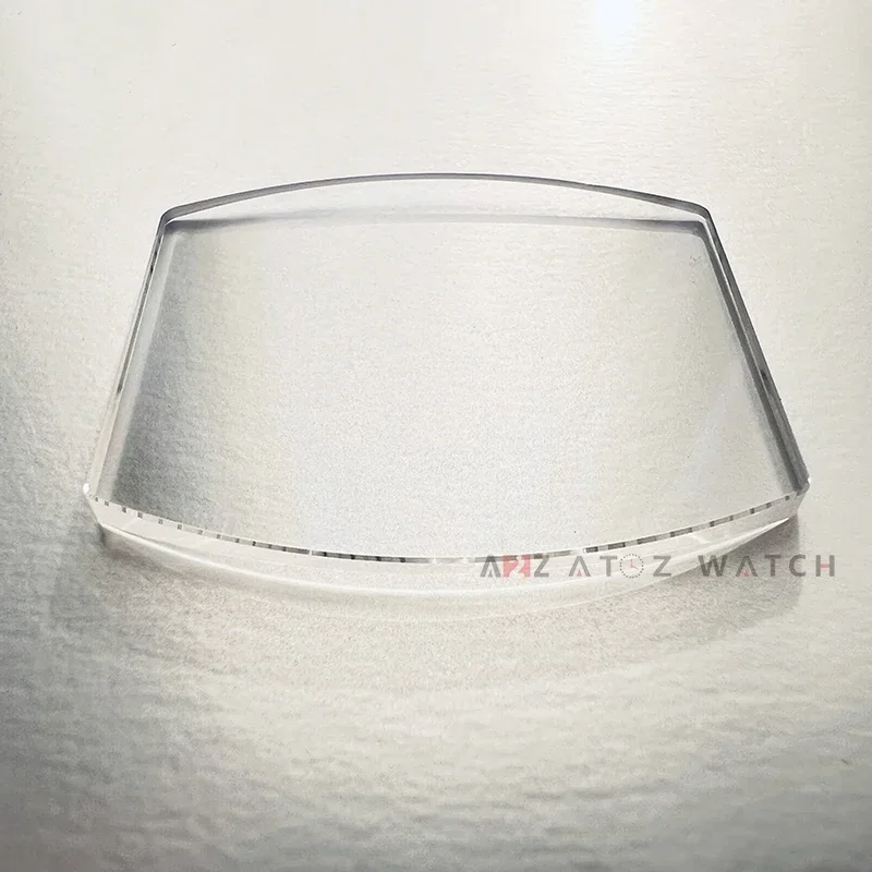 Watch Case Back Sapphire Crystal for Richard Mille RM011/RM11-03/RM030/RM055 30.9 * 27.5 * 2.05 mm Tonneau-shaped