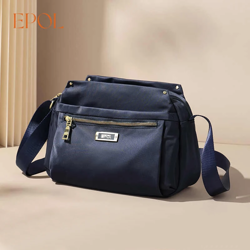 

EPOL Lightweight Multi-layer Crossbody Bag Trend 2025 Large Capacity Oxford Cloth Shoulder Bag Commuter Fashion Bag 6006-14