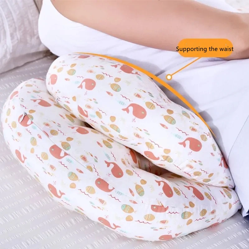 Multi-functional Pregnant Women Pillow Waist Support Abdominal Side Sleeping Pillow Sleeping Artifact Pregnancy Supplies Cushion