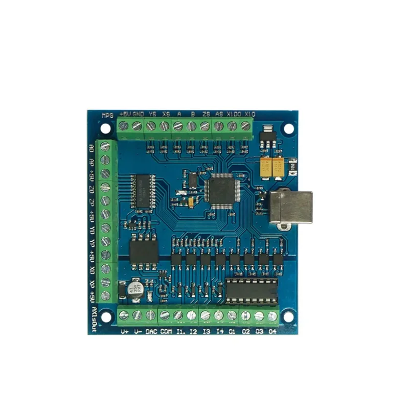 CNC Mach3 4 Kit, 1 Uds Mach3 4 ejes USB tarjeta controladora de movimiento paso a paso suave 100KHz 4 Uds TB6600 controlador de Motor