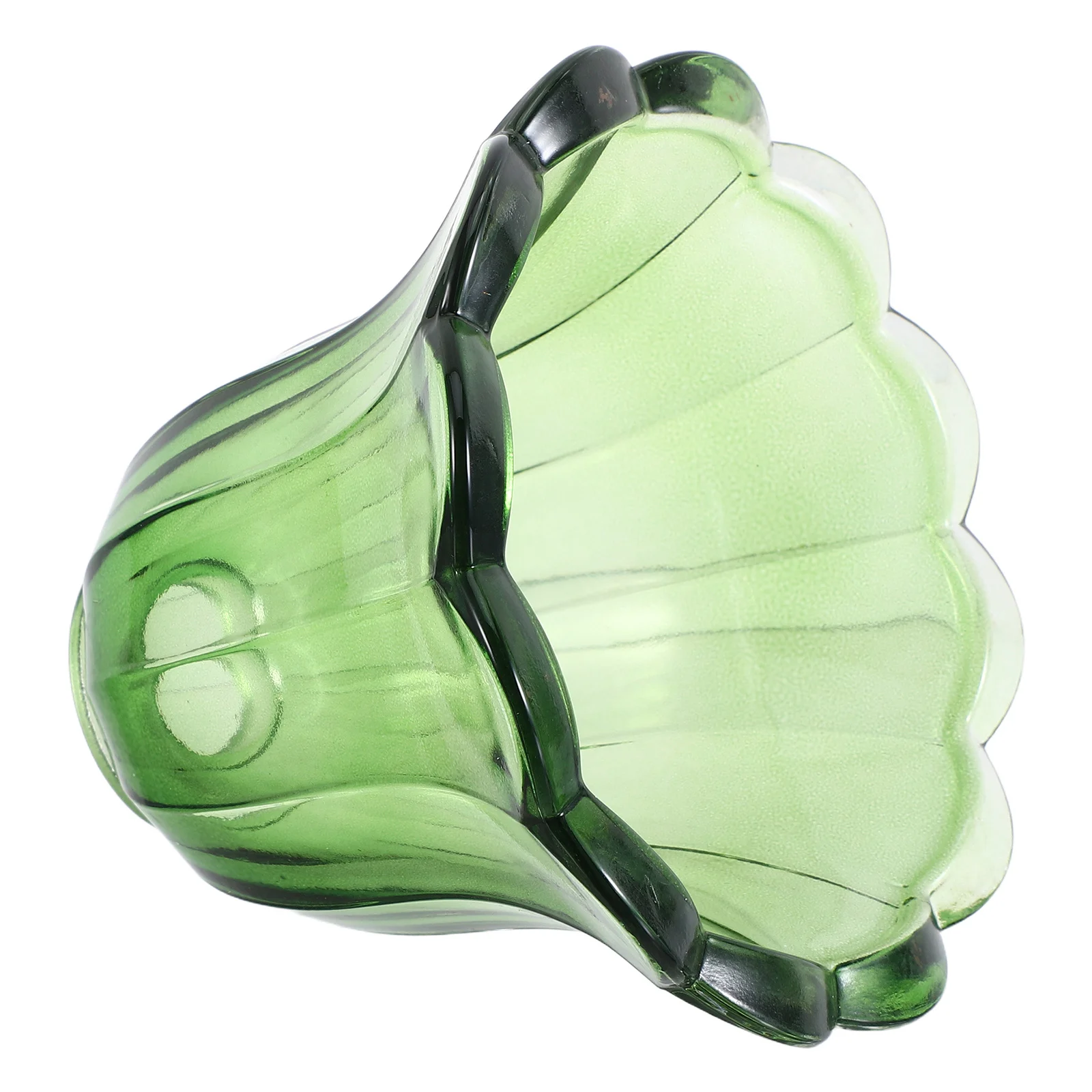 

Green Flower Glass Lamp Shade 140x100mm Replacement for Table Lamp Floor Light Wall Sconce Chandelier Decor Living Room Bedside
