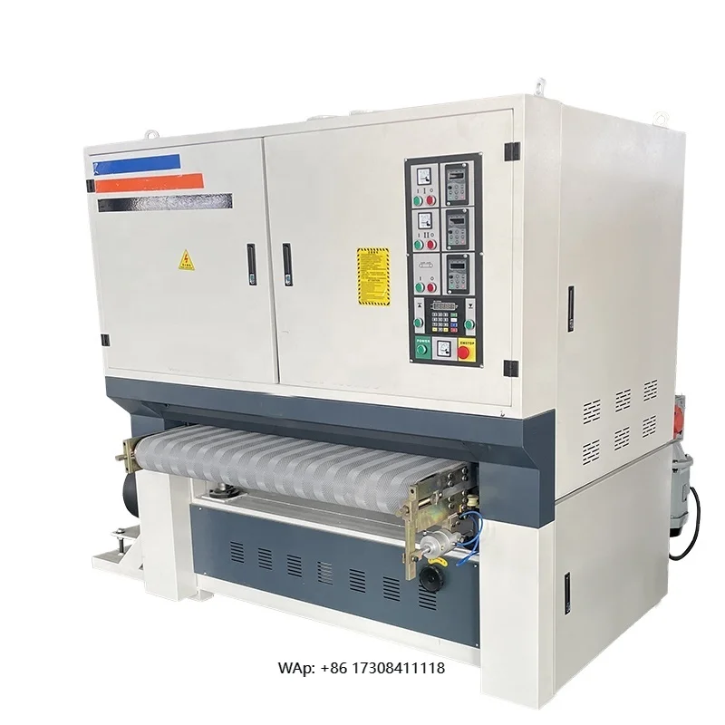 Broadband brush thickness polishing roller sander automatic wooden door sander wood sander