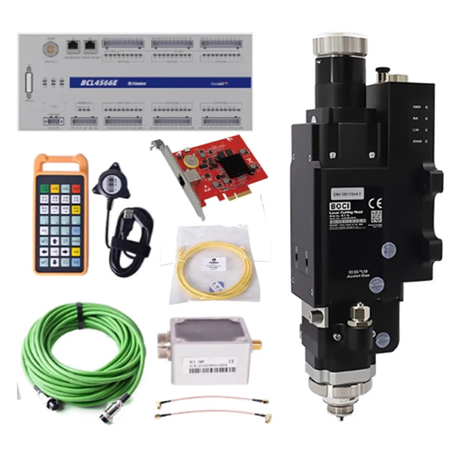 Fiber laser cutting control system ETHECAT FSCUT2000E/FSCUT4000E laser cutting head BLT310 3000w/BLT421 6000W