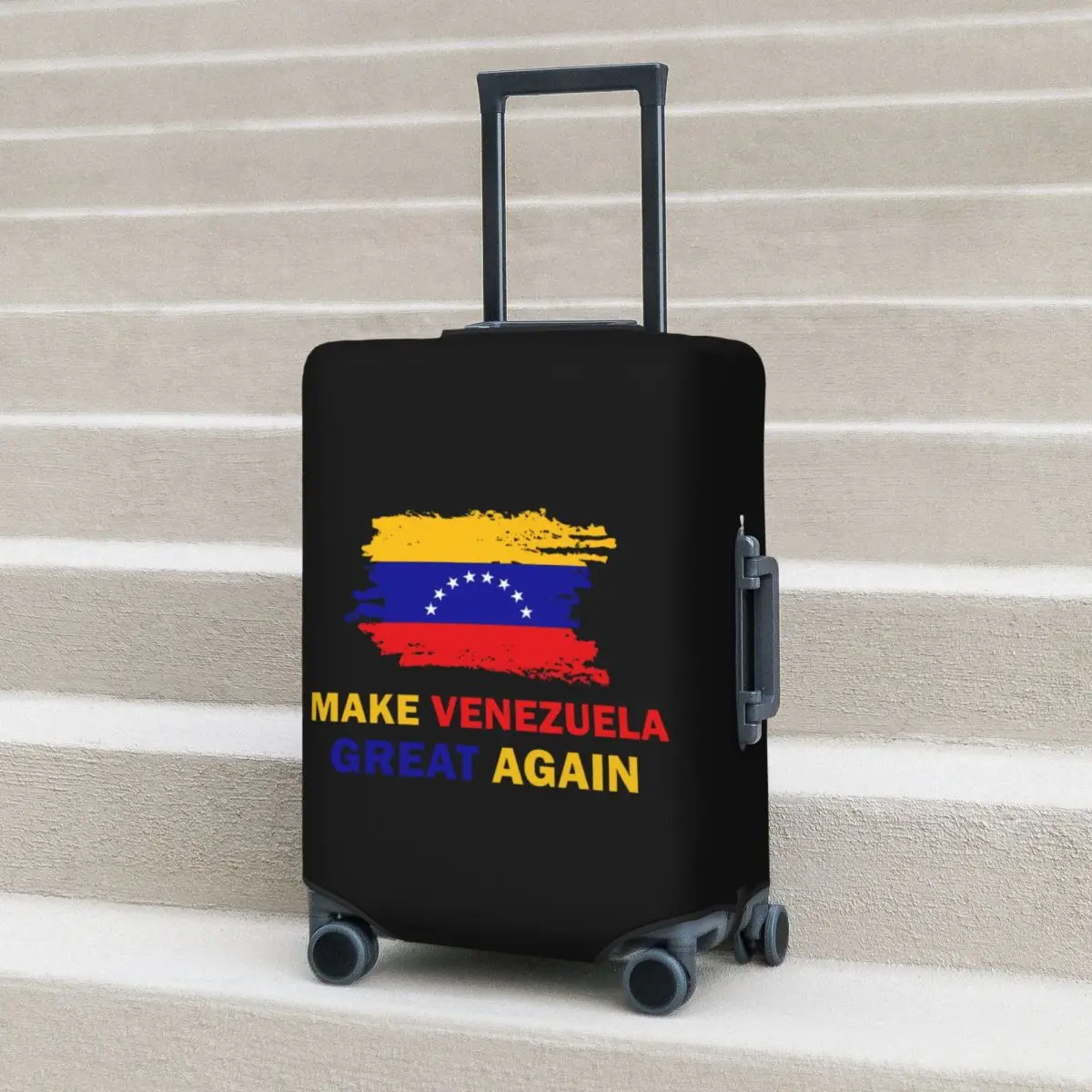 

Make Venezuela Great Again Suitcase Cover Travel Protection Flight Practical Luggage Case