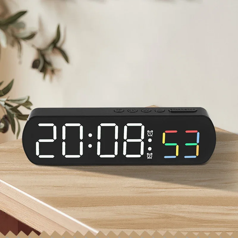 Xiaomi Youpin Digital Alarm Timer Uhr Temperatur Dual Alarm Desktop Tisch Uhr Nacht Modus 12/24H LED Uhr uhr Schreibtisch Hause