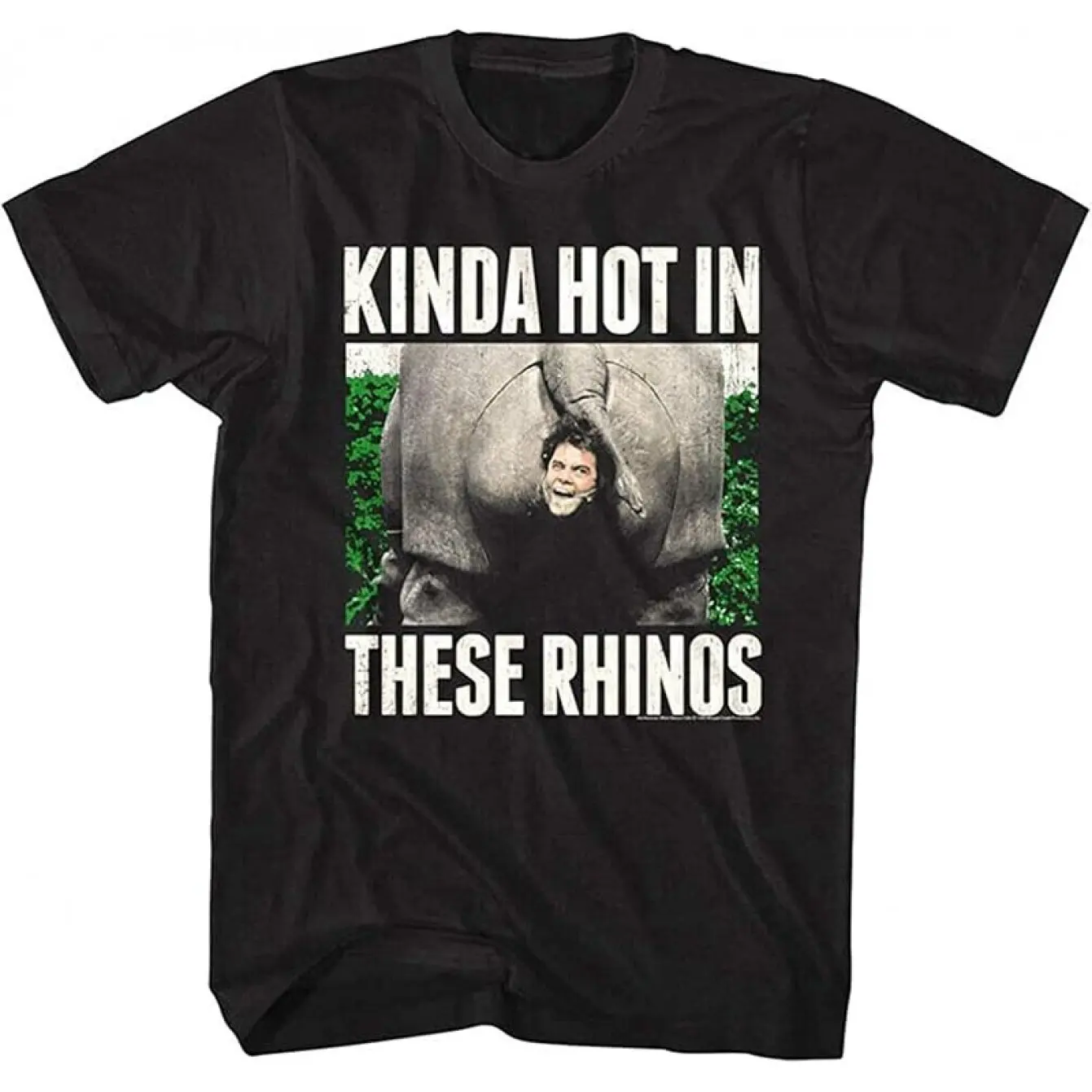 Camiseta estampada para hombre de As Ventura Pet Detective, camiseta de manga corta con cuello redondo de la película de Jim Carrey, camiseta informal