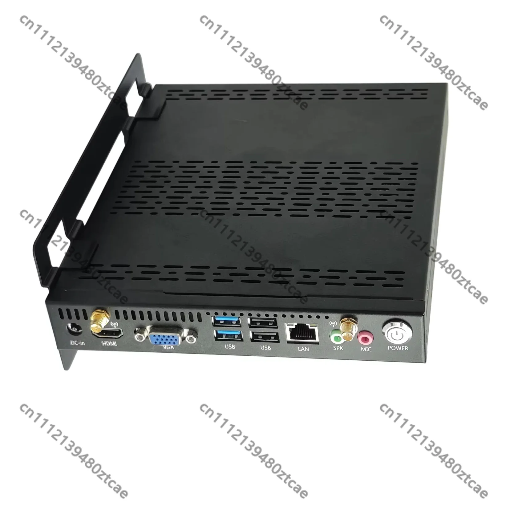 2026 Black Mini Embedded PC Dual Core Processor Max 32GB NB-DDR4 4K HDMI VGA Output Support M.2 SSD Storage Desktop Computer