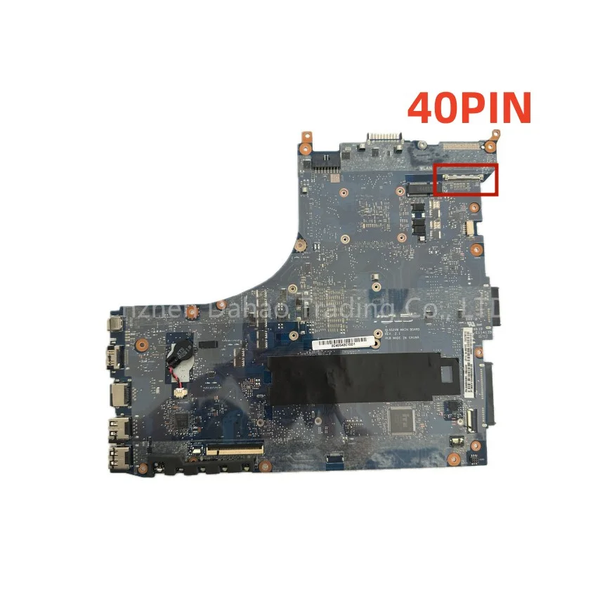 GL552VW Mainboard Laptop Motherboard untuk ASUS GL552V GL552VX GL552VW ZX50V dengan i5-6300HQ I7-6700HQ CPU GTX950-2GB/GTX960-4GB