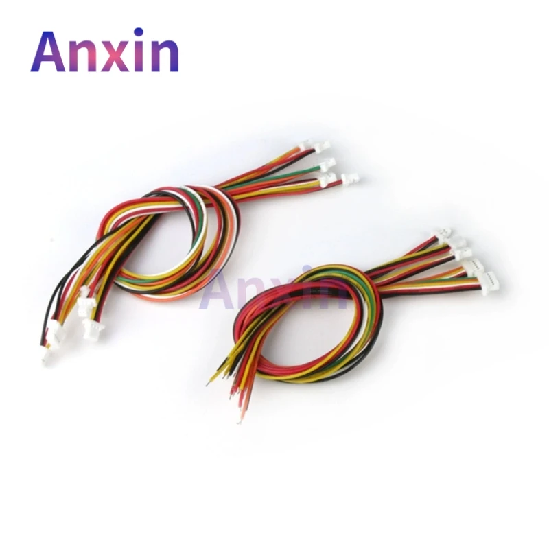 5 шт. 10/15/20 см кабель с одинарным/двойным разъемом MX MX1.25 2P 3P 4P 5P 6P 7P 8P 9P 10P разъем с шагом 1,25 мм