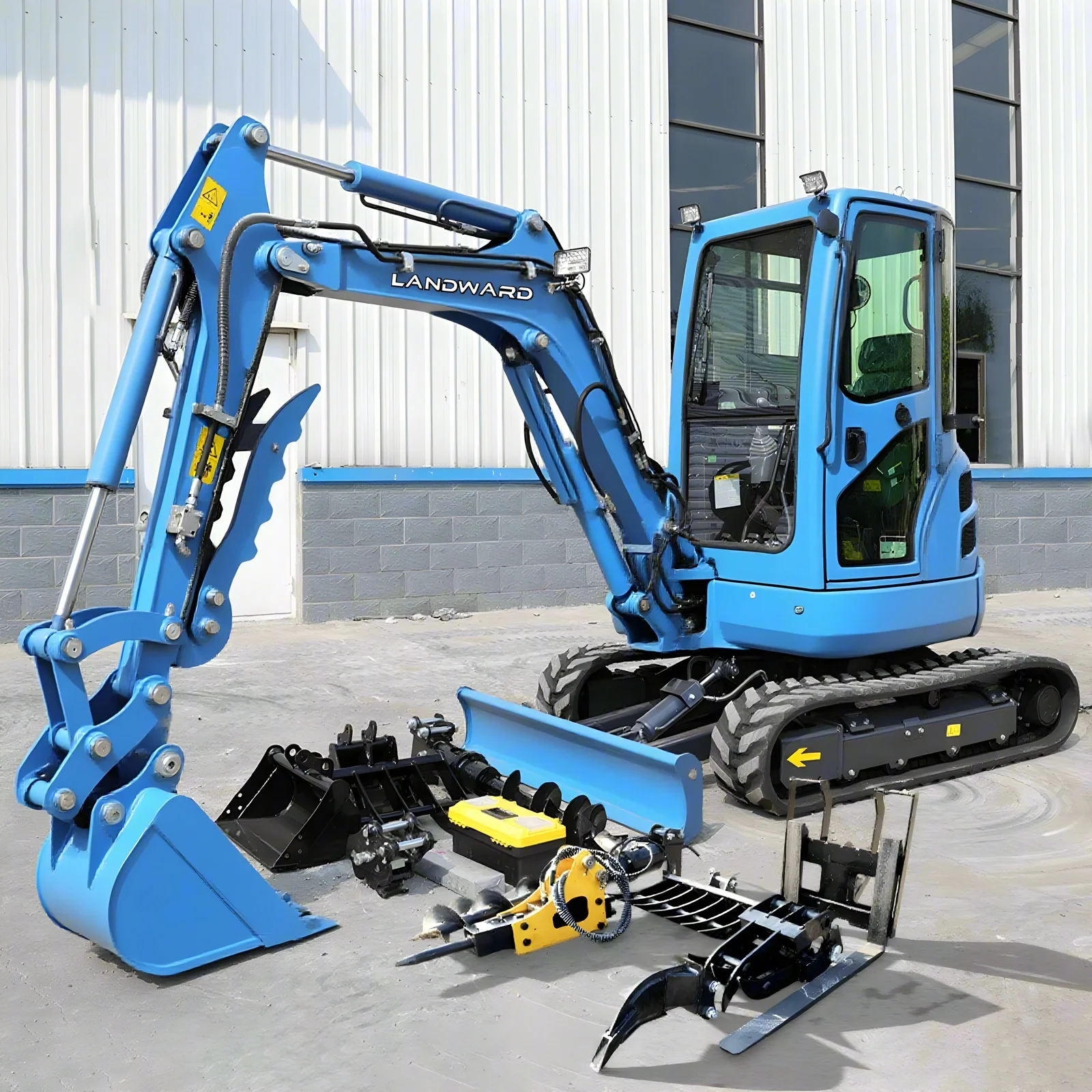 

China High Quality Hydraulic 2.5 Ton Crawler Mini Digger Wholesale Micro Compact Mini Excavator New Construction Small Digger