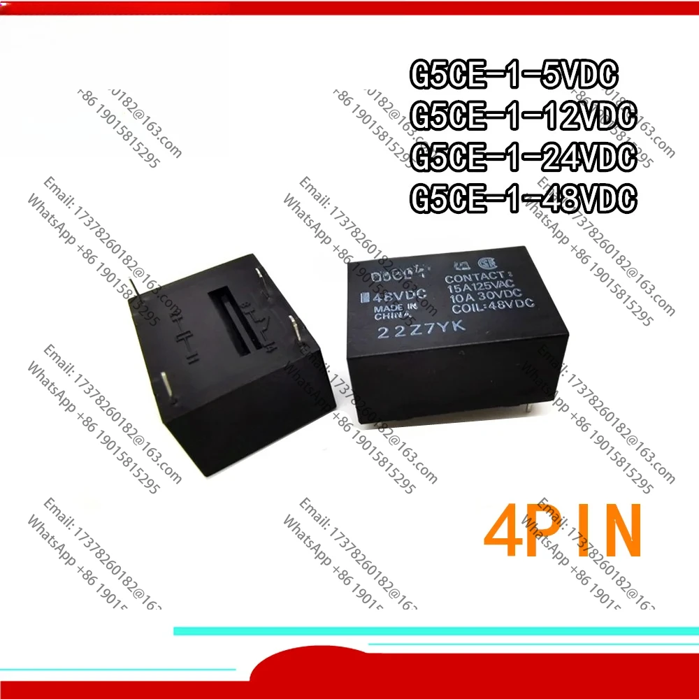 

5 шт. новое реле G5CE-1 G5CE-1-5VDC G5CE-1-12VDC G5CE-1-24VDC G5CE 1 5 В 12 В 24 В G5ce-1-5vdc G5ce-1-12vdc 5vdc 12vdc