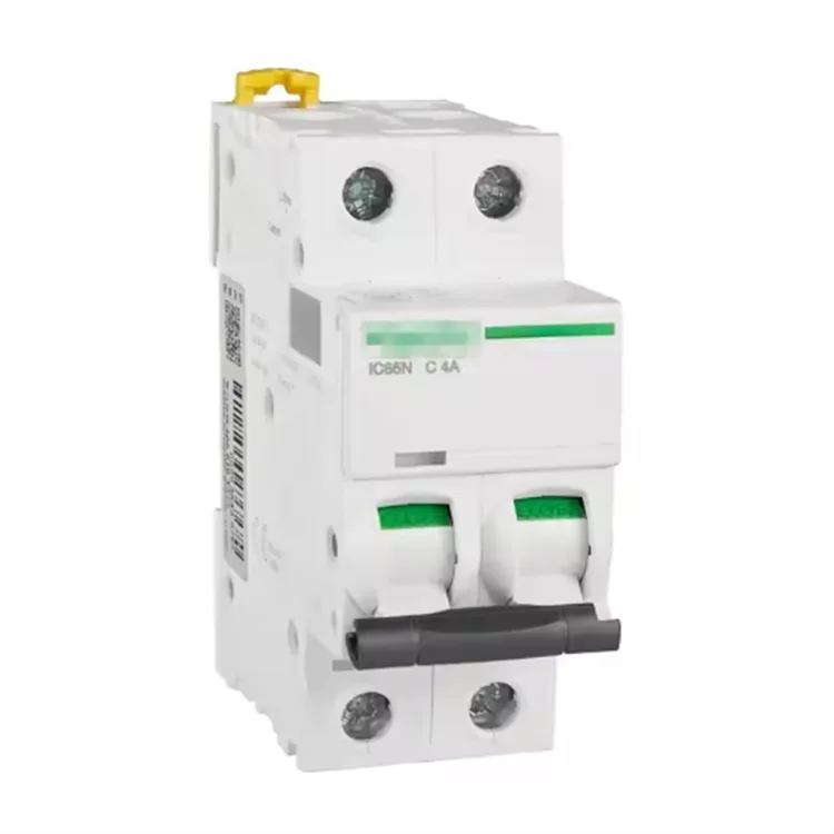 Acti 9 IC65N Mini Breaker Tripping Curve C 2P 4A Magnetic High Accuracy 1 Year Warranty A9F18204