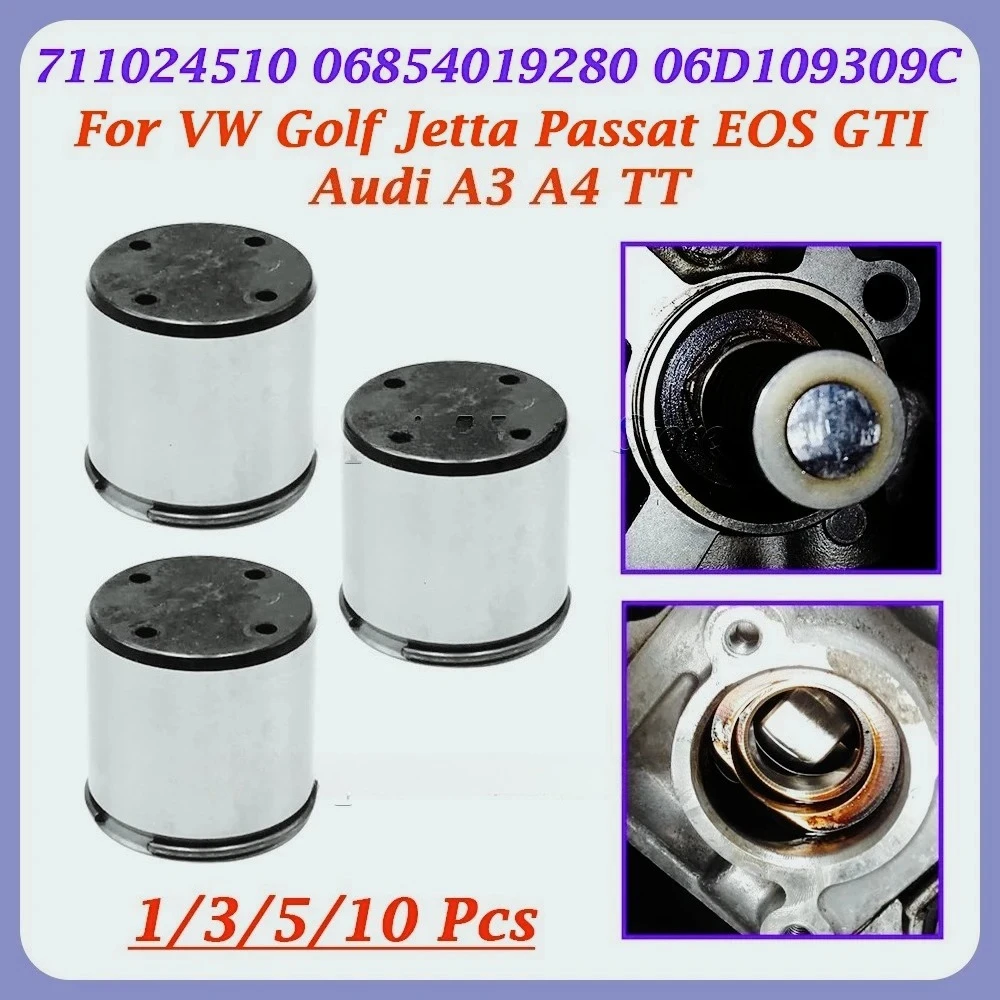 Para VW Golf Jetta Passat EOS GTI Audi A3 A4 TT nueva bomba  combustible Tappet Cam árbol  levas 711024510 06854019280   06D 109