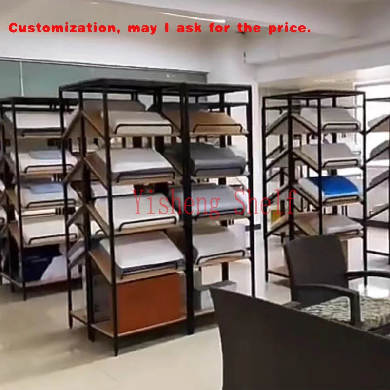 

На заказ. Магазин на заказ, розничная торговля, подушка для шеи, шейного меха, металлическая деревянная вертикальная витрина, стеллаж для хранения подушек, супермаркет Sh