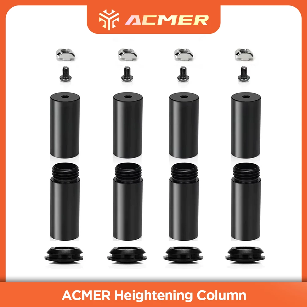 ACMER Heightening Column Laser Engraving Machine Leg Expansion Metal  For ACMER P1 S PRO P1 P2 33W Laser Engraving Machines
