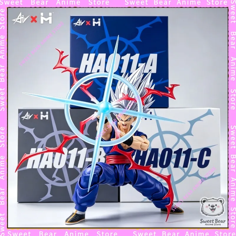 

In Stock HM&Air HA011 A/B/C Beast Gohan Head Sculpt Dragon Ball SHF Super Saiyan Parts Pack Action Figure Anime Model（No Doll）