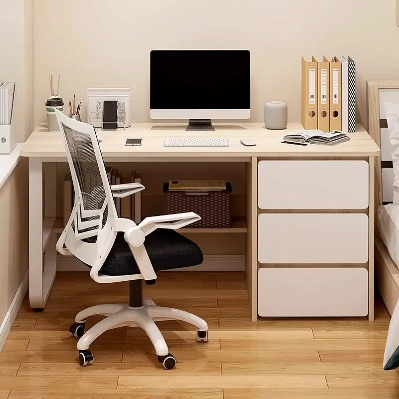 ez-Desk Study table Student home writing computer desk Desktop workbench Bedroom drawers schreibtisch schublade furniture home-