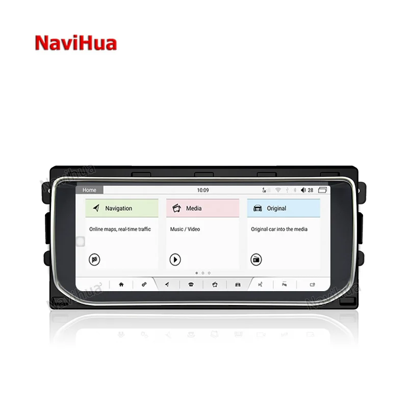 NaviHua Car Radio Multimedia Video Player Navigation GPS For Land Rover Range Rover Evoque 2012-16 Built in CarPlay Stereo Auto